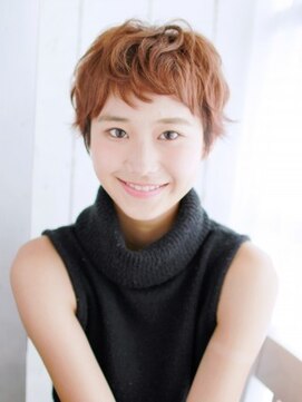 ヘアメイク ナル(hair make nalu) マニッシュな雰囲気が可愛いショートスタイル