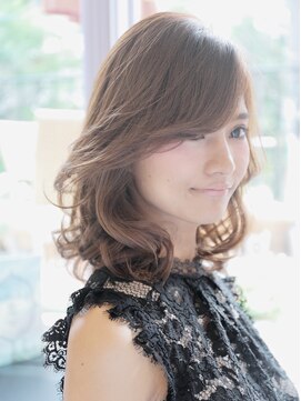 カルフール ロコ 草加西口店(Carrefour LOCO) ☆LOCO☆ハイトーンなヴェールウェーブで外国人風♪