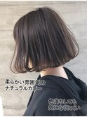 20代30代☆柔らかエアリー丸み小顔ボブディ