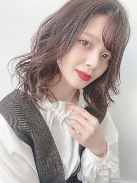 ルービック 難波(Rubik's) 20代30代40代大人かわいい愛され髪/アッシュベージュ