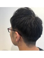 N.J ハービスプラザエント店 ツーブロックショート