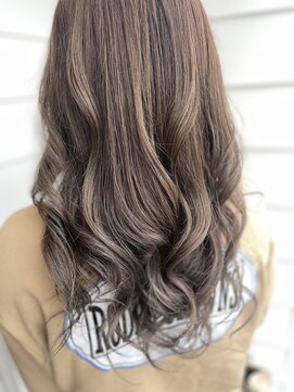 アプシー 三木店(Apsee) ロングレイヤー×グレージュ