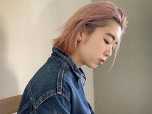 【ケアブリーチ】を使用したブリーチカラーで、より髪のダメージを考慮した自分史上最高の髪色に◎