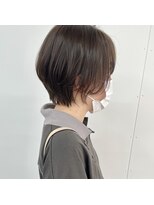 オー(OOO)&nbsp;ニュアンスショート×ナチュラルブラウン