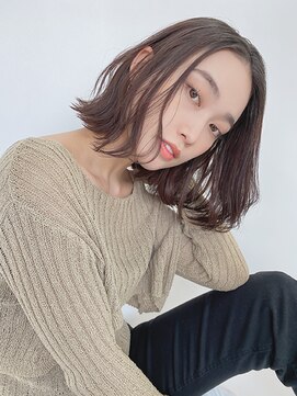 ルービック バランス 天王寺(Rubik's×Balance) 大人かわいい美髪ナチュラルボブ20代30代40代