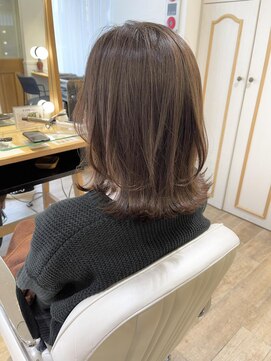 ネオリーブ チロル 横浜西口店(Neolive CiroL.) こなれミディ　縮毛矯正　大人可愛い　くびれボブ