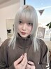 【期間限定】ダブルカラー（ケアブリーチ）＋カット＋TR 18900→ ￥17800