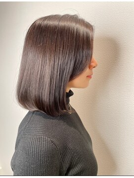 カイノ 南青山店(KAINO) 髪質改善ストレート/透明感グレージュ