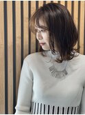 ウルフボブのパーマスタイル【銀座/有楽町】30代40代50代