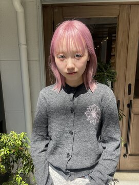 ルアウ レコーズ(LUAU records) 【LUAU records/arisa】ザクザクバング×ピンクヘア