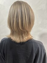 シュリット(schritt) ホワイトベージュ×ウルフ ***Luna 【渋谷】【schritt】