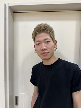 アンフィニー ポールスター店(ANFiNY) 金髪スパイキーショート