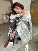 アロ 大阪梅田(alo)&nbsp;【松本聖】切りっぱなしぱっつんボブ《大阪梅田》