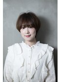【Rire-リル銀座】ナチュラルマッシュショート