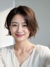 【大人女性の魅力を表現*】似合わせカット+白髪染めカラー [いわき]