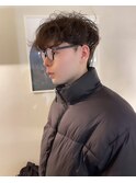 クセ毛を活かした奥行きショート