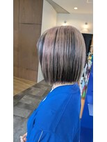 ルレ 本山(Relais)&nbsp;ピンクグレーのアンブレラカラー