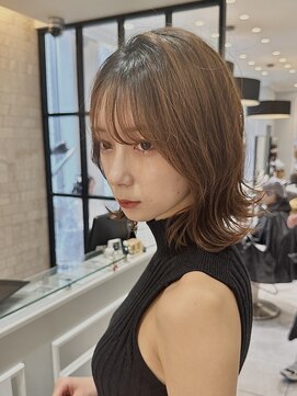 ネオリーブギンザ 銀座店(Neolive GINZA) 外ハネボブ×シースルーバング【銀座】片桐