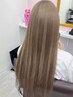 縮毛矯正￥9980