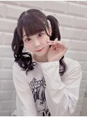 アイドル高めツインテール