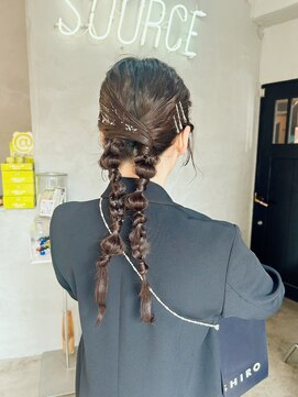 ソース(source) ///source///個性派ツインアレンジ