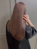 【さらに透明感UP】 イルミナカラー使用ブリーチなしダブルカラー