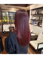 ダアッカ(da acca)&nbsp;チェリーレッド/ブリーチなしダブルカラー/暖色カラー