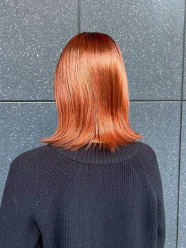 プランツヘアー オレンジブラウン