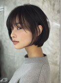 丸みショートボブ