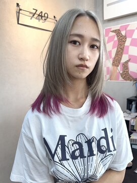 ナジック(749) エンドカラー【ピンクヴァイオレット】