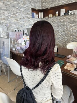 アチーブ ヘア デザイン(achieve hair design) #暖色カラー
