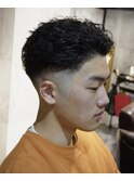 スキンフェードショート