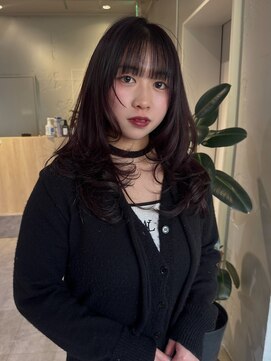 ゼストプラス(ZEST plus) 小顔に見せる顔まわりレイヤー♪