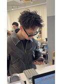 MEN’S HAIR/波巻ツイストスパイラル/フェザーパーマ/広島