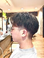 ヘアショップエヌアンドエー 久喜店(hairshop N&A)&nbsp;今っぽいナチュラルな癖毛でまとまるメンズショートヘア
