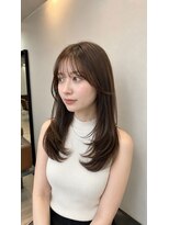 マンス ルージュ 博多店(Mince Rouge)&nbsp;ナチュラルで綺麗なロングレイヤー