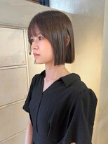 レス 伏見(LESS)&nbsp;[LESS 伏見/丸の内/栄/名古屋]透明感グレージュ×ボブ★浅田