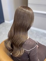 エムサロン 前橋川原(emusalon)&nbsp;グレージュ/髪質改善/赤みなしカラー