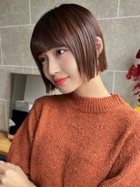 サンドナル 鹿児島天文館(sand NALU)&nbsp;ハッシュカット/グレージュ/デザインカラー[鹿児島天文館]