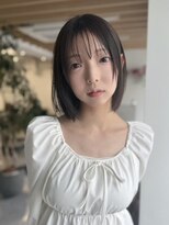 オモチャ 銀座(OMOCHA)&nbsp;暗髪/顔まわりレイヤーボブ