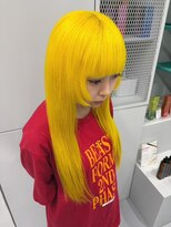 ルトワフクロマチ(Lutowa Fukuromachi)&nbsp;ダブルカラー×ビビッドイエロー×ロング/袋町/本通