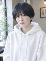 クク(coucou) レイヤーショートボブ前髪ありボブミニボブ顔周りレイヤーボブ
