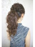 ミディアムポニー（ヘアセット）
