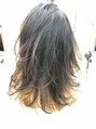 ケンズヘアーテスタ(KEN’s HAIR testa)&nbsp;カットだけでこの質感出せます！デザインカラーも得意★