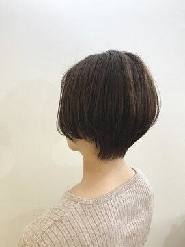 キャンバス バイ ネオリーブ 横浜西口(Canvas by neo.) 大人可愛い◎すっきりショート×透け感グレージュ