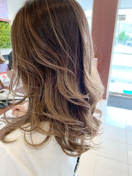 オリジン サロン(THE ORIGIN'S SALON) 外国人風バレイヤージュグラデーション
