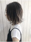 スモーキーベージュ バレイヤージュ