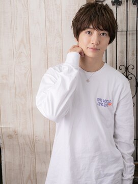 モッズヘア メン 新所沢店(mod's hair men) アンニュイで暖色系カラーバブルマッシュC