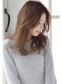 美肌に見える無造作ウェーブロング/マロンベージュ/池袋グラン