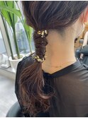 金箔ご用意あり◎お呼ばれヘアセット【銀座ヘアセット】
